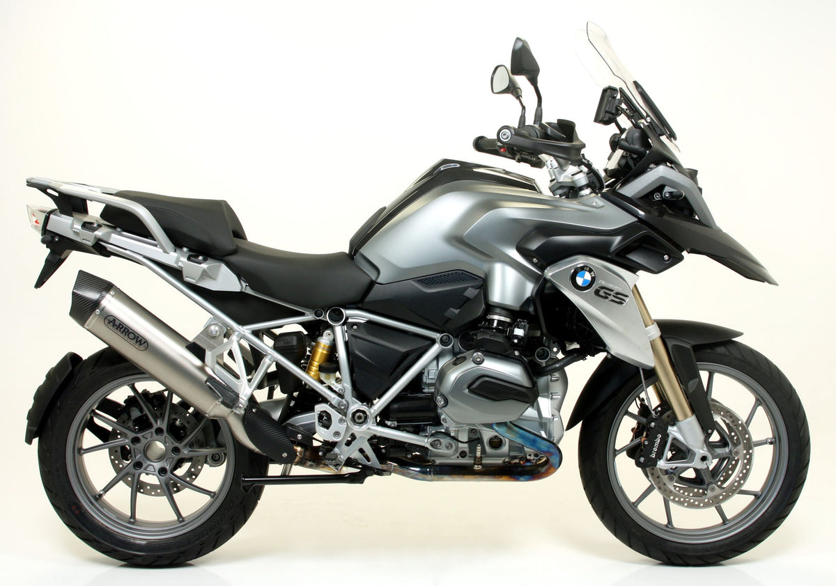 Arrow Maxi Race-Tech Titanium Slip On with Carbon End Cap - BMW R1200GS/R1250GS