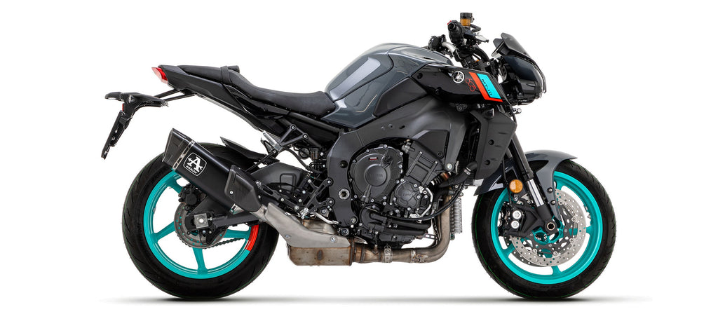 Arrow Pista Titanium "Dark" Slip On - Yamaha MT-10 / 10 SP