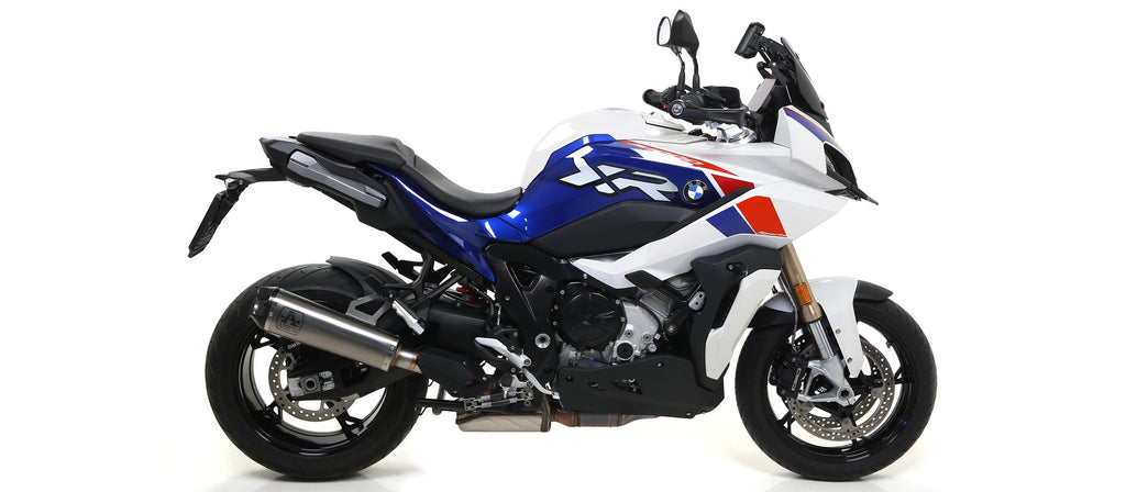 Arrow Works Titanium Slip On with Carbon End Cap - BMW S1000XR