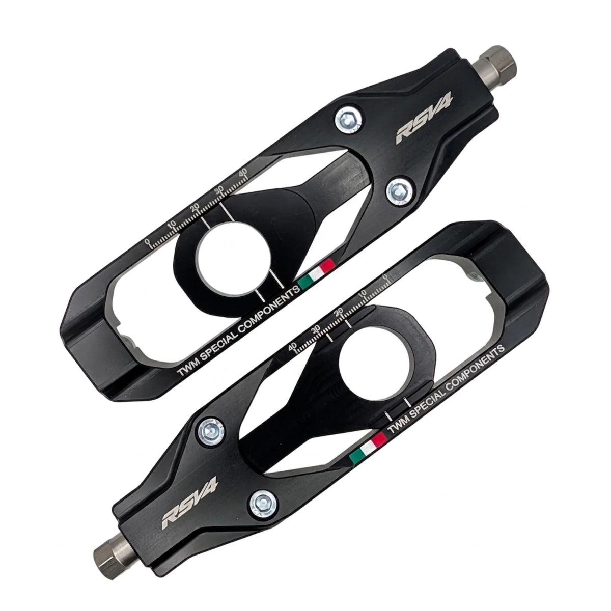 TWM CNC Aluminum Chain Adjusters For Aprilia
