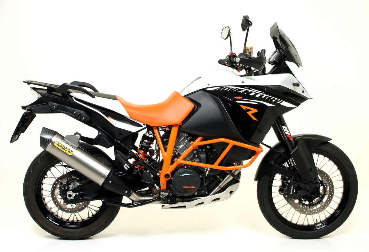 Arrow Maxi Race-Tech Titanium Slip On with Carbon End Cap - KTM 1050 Adventure/1190 Adventure
