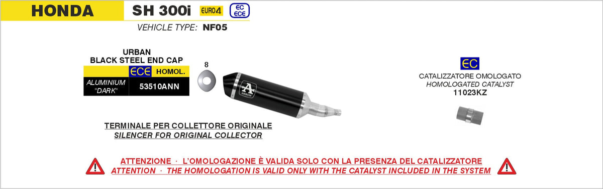 Arrow Catalytic Converter Kit