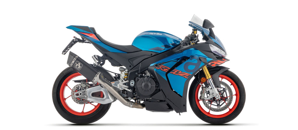 Arrow Pista Titanium "Dark" Slip On with Titanium Link Pipe - Aprilia RSV4 1100/Tuono V4 1100