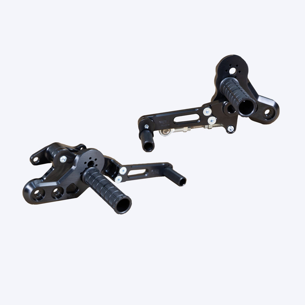 Woodcraft Kawasaki Z125 Rearset Complete - STD Shift