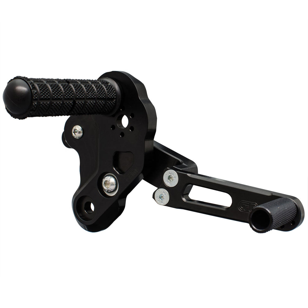 Woodcraft Kawasaki Z125 Rearset Complete - GP Shift
