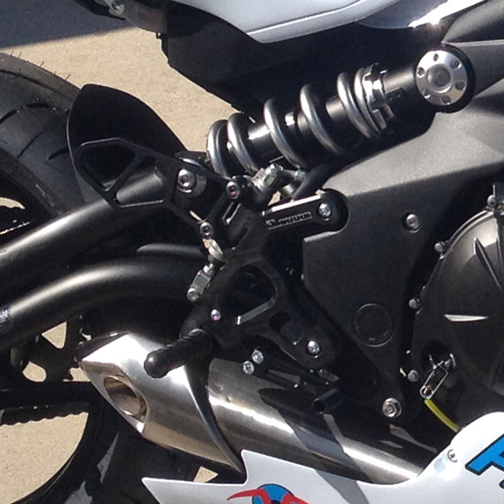 Woodcraft 2012-16 Kawasaki Ninja 650R Complete Rearset