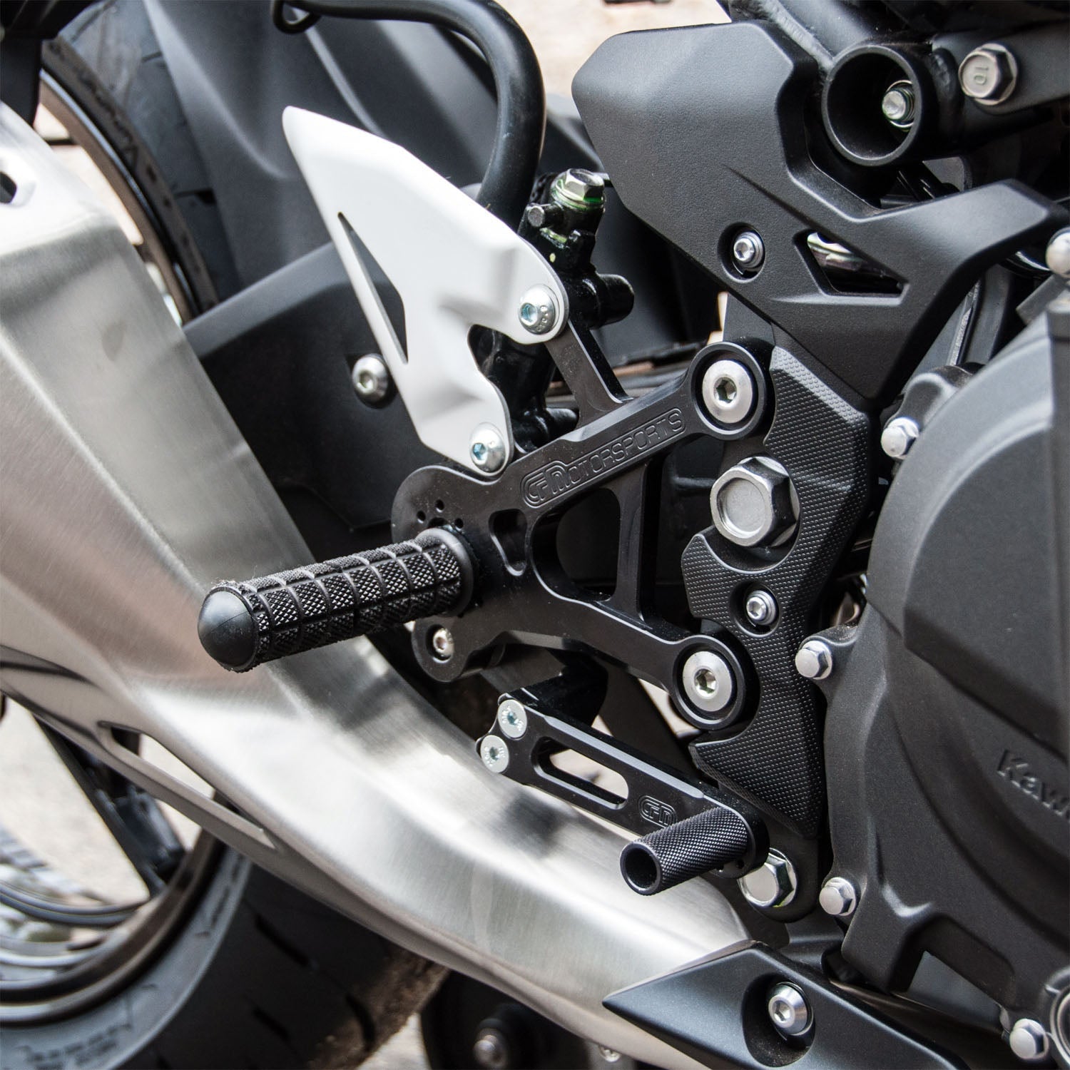 Woodcraft 2018-23 Kawasaki Ninja400, 2019-23 Z400, Ninja500 Complete Rearset