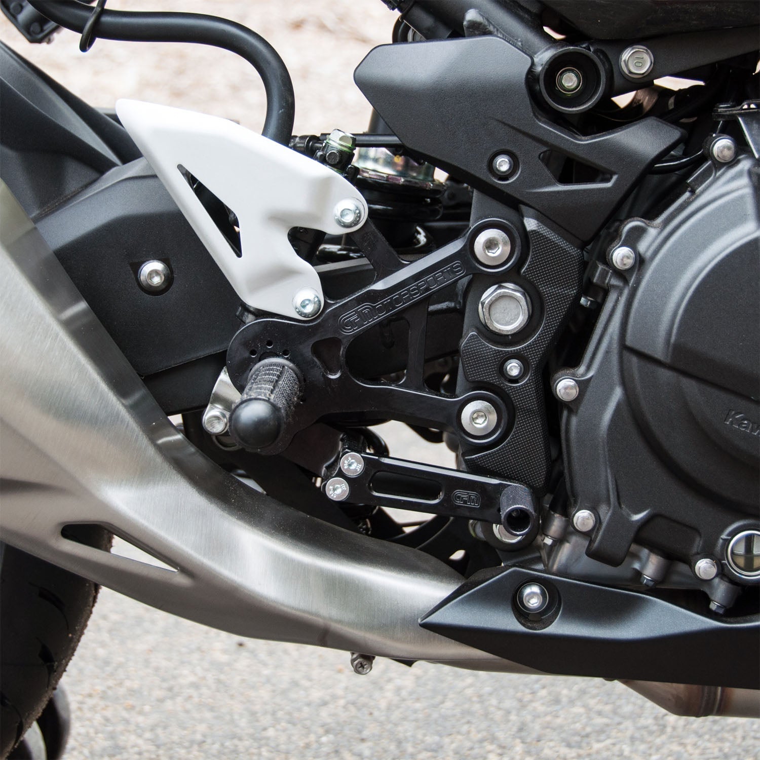 Woodcraft 2018-23 Kawasaki Ninja400, 2019-23 Z400, Ninja500 Complete Rearset