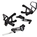 Woodcraft 2007-08 Kawasaki ZX6/636 Complete Rearset - STD/GP Shift