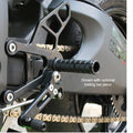 Woodcraft 2009-12 Kawasaki ZX-6R Complete Rearset - STD / GP Shift