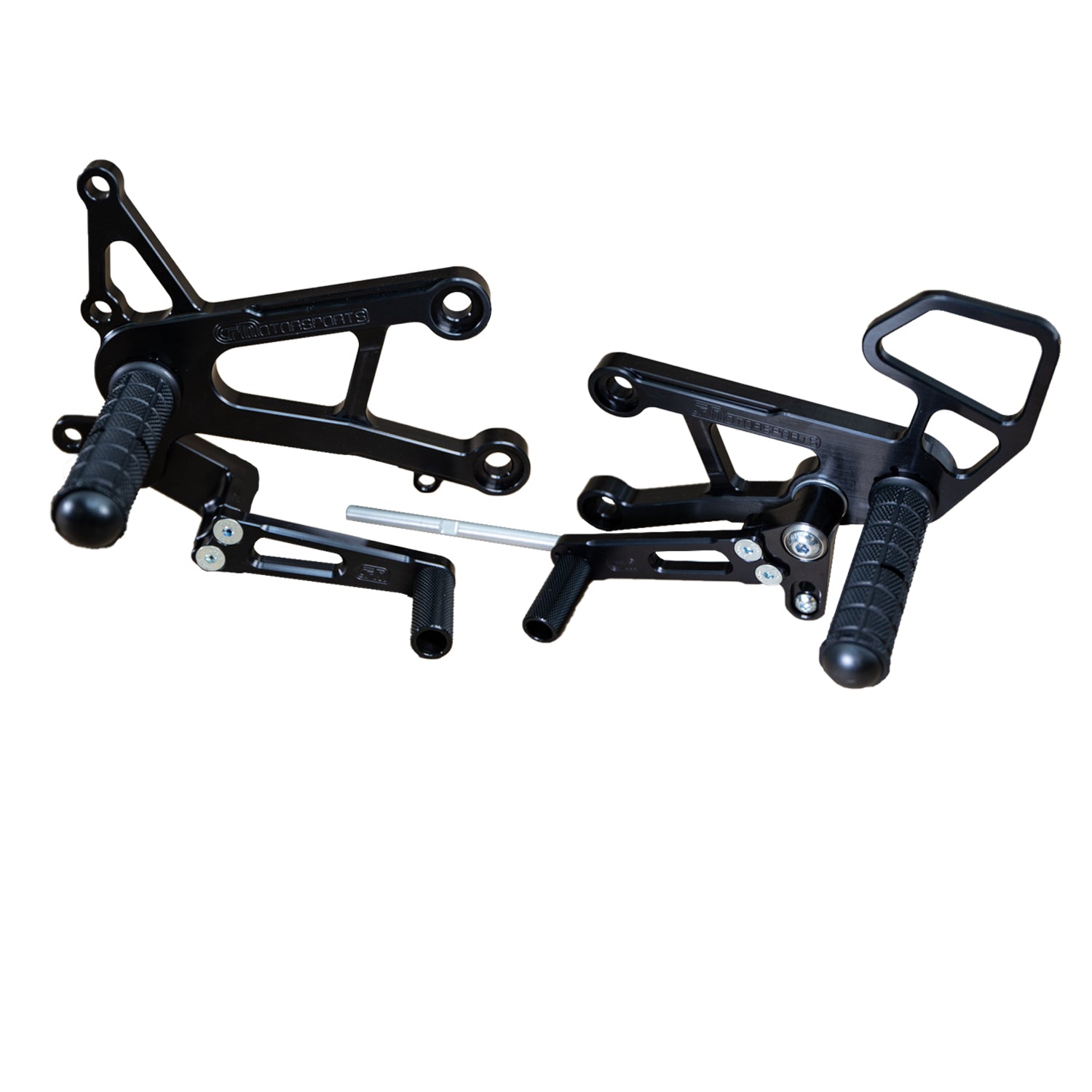 Woodcraft Kawasaki Ninja ZX10 2006-10 Complete Rearset Kit w/ Pedals - STD/GP Shift