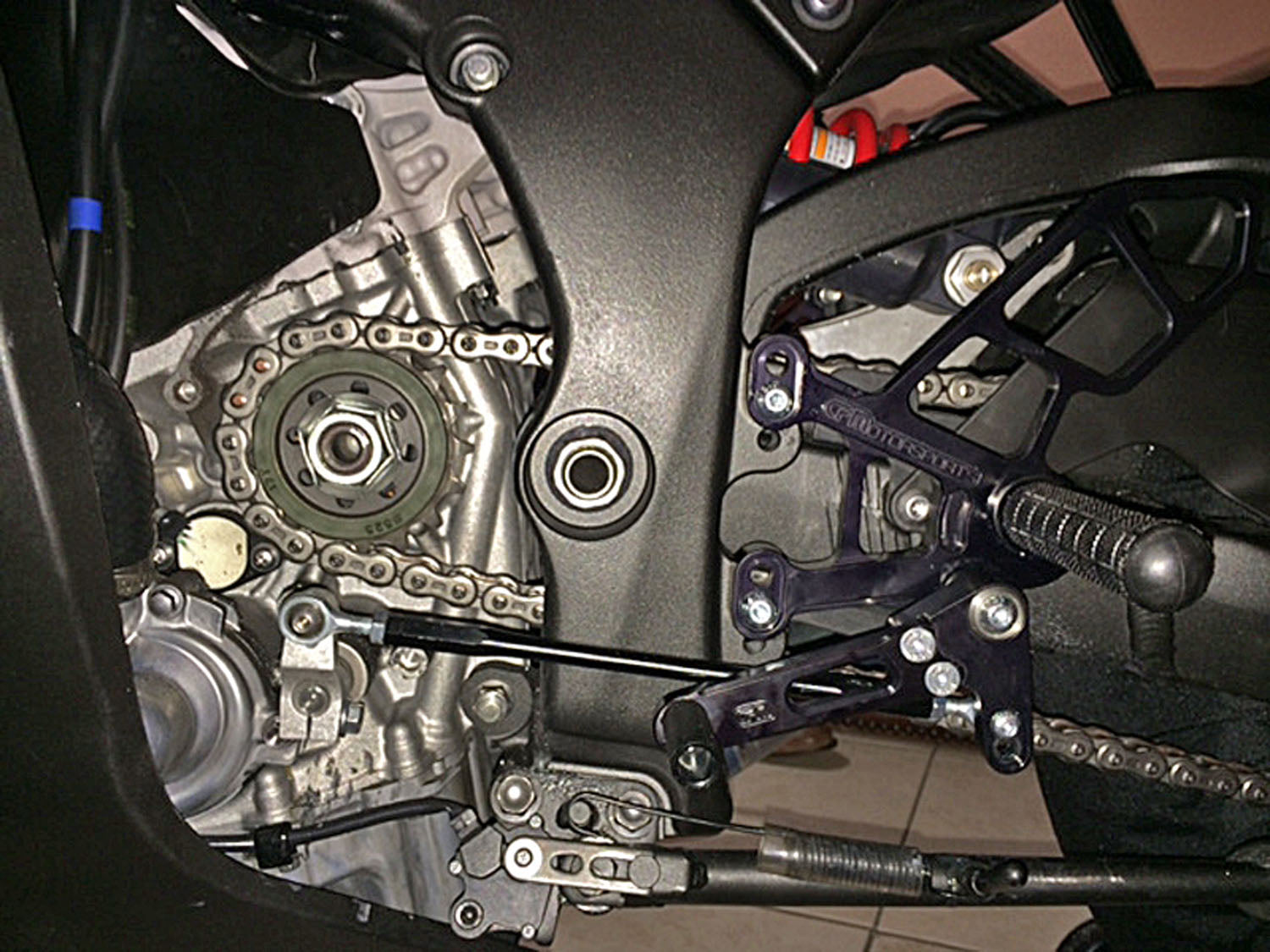 Woodcraft 2011-15 Kawasaki ZX-10R Rearset - STD Shift