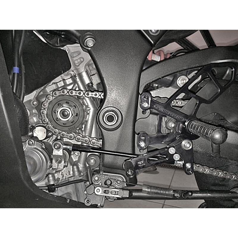 Woodcraft 2011-15 Kawasaki ZX-10R Rearset - GP Shift