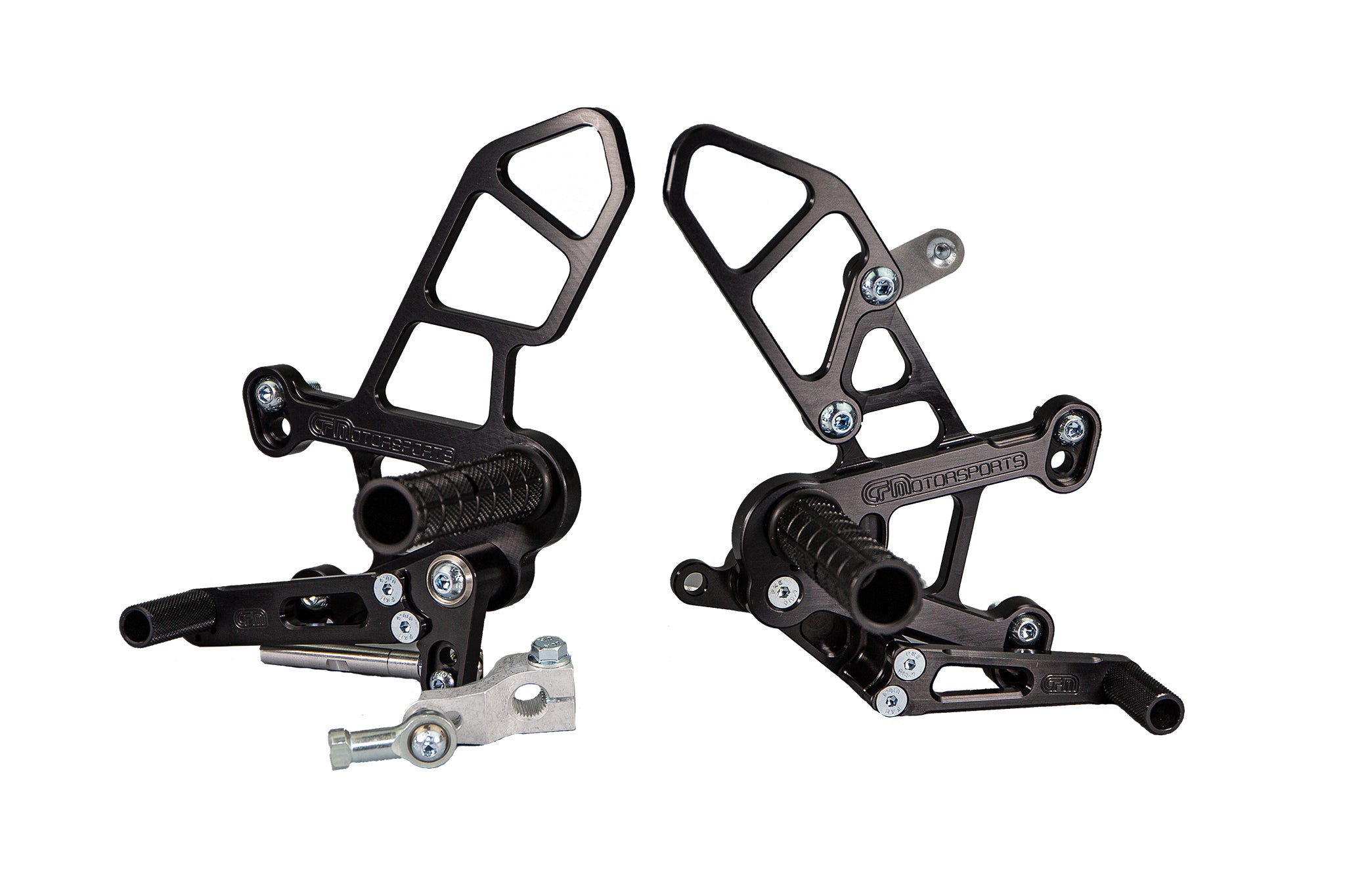 Woodcraft Kawasaki Ninja ZX10 Complete Rearset Kit w/ Pedals - STD/GP Shift