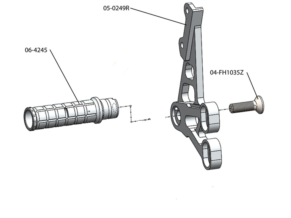 Woodcraft Suzuki GSX-R1000 Rearset