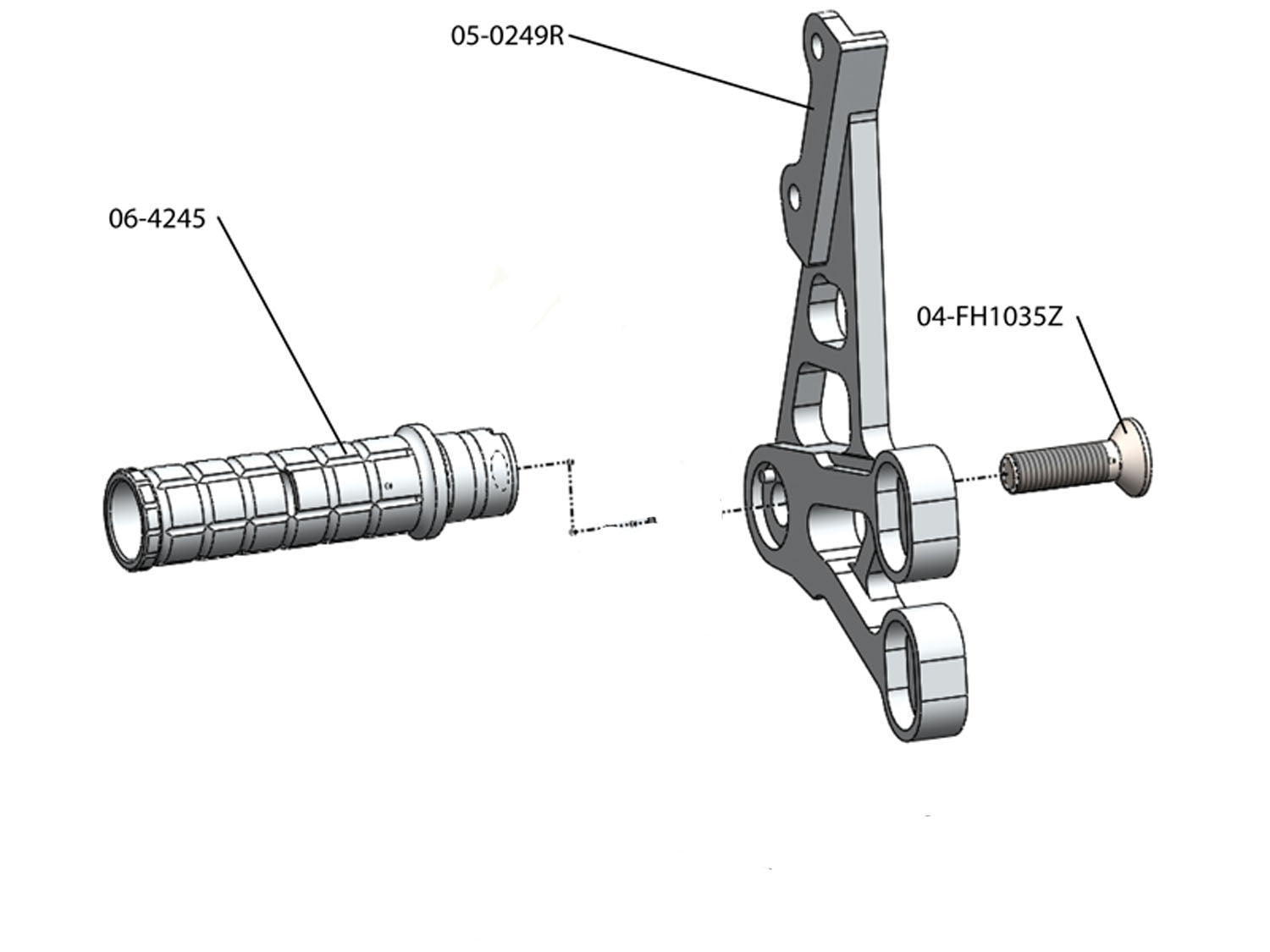 Woodcraft Suzuki GSX-R1000 Rearset