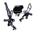Woodcraft Honda Grom Complete Rearset Kit w/ Pedals