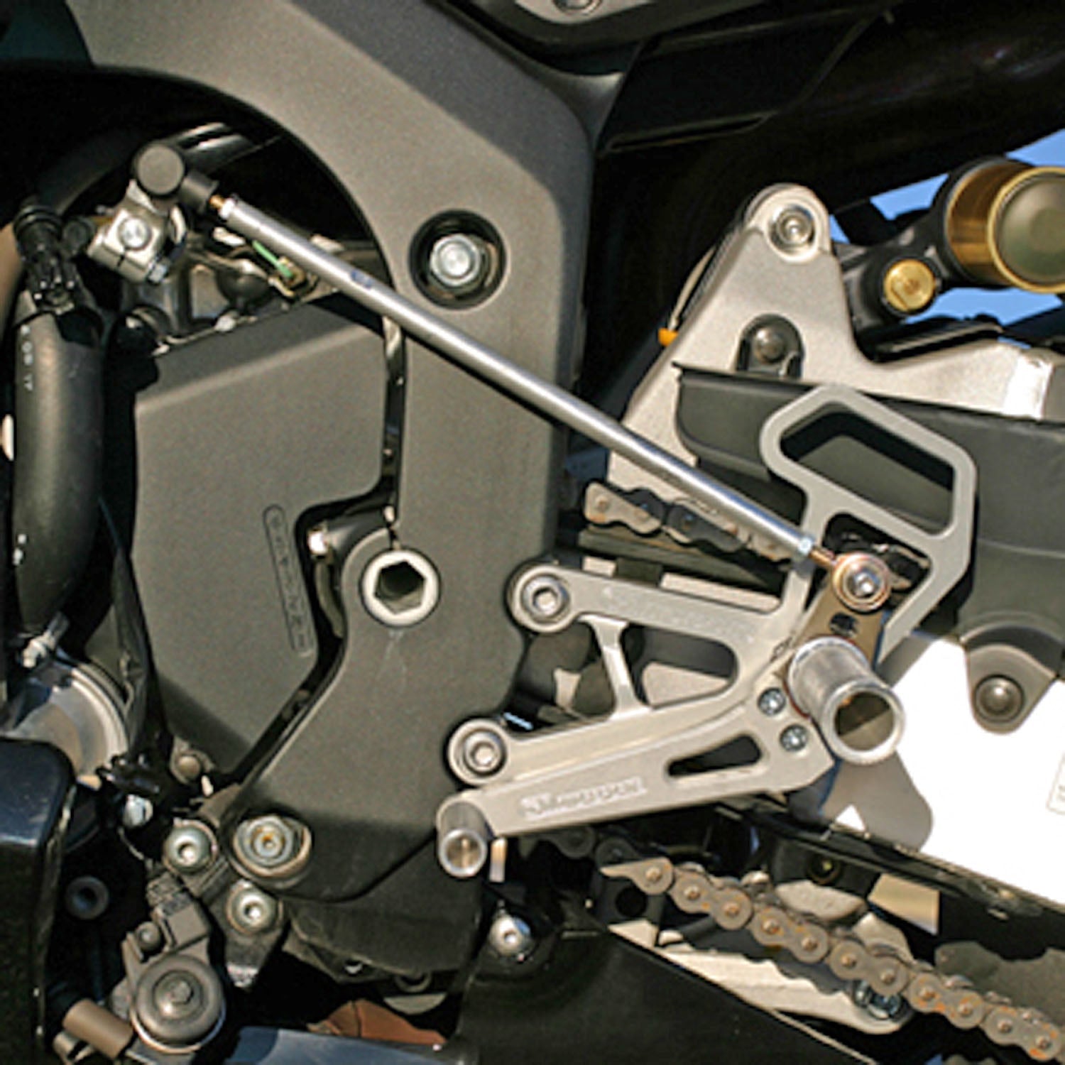 Woodcraft 2003-06 Honda CBR600RR Complete Rearset