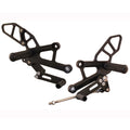 Woodcraft Honda CBR250R/300R Complete Adjustable Rearset - STD Shift