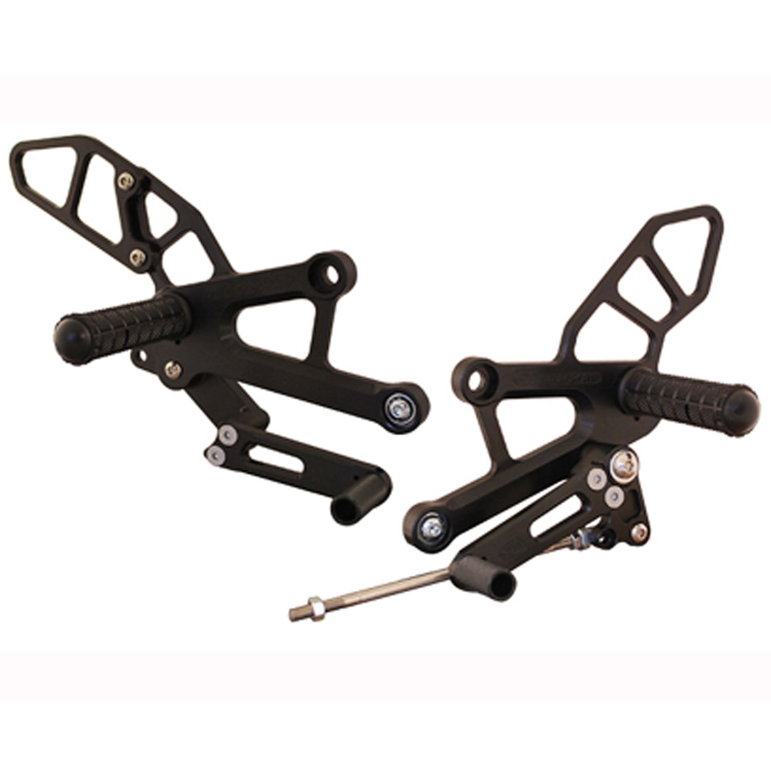 Woodcraft Honda CBR250R/300R Complete Adjustable Rearset - STD Shift