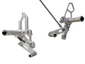 Woodcraft Yamaha FZ07/MT07/XSR700 Rearset - Silver