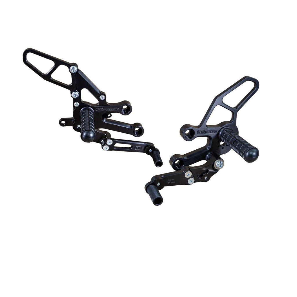 Woodcraft Yamaha YZF-R7 Complete Rearset Kit w/ Pedals