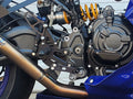 Woodcraft Yamaha YZF-R7 Complete Rearset Kit w/ Pedals
