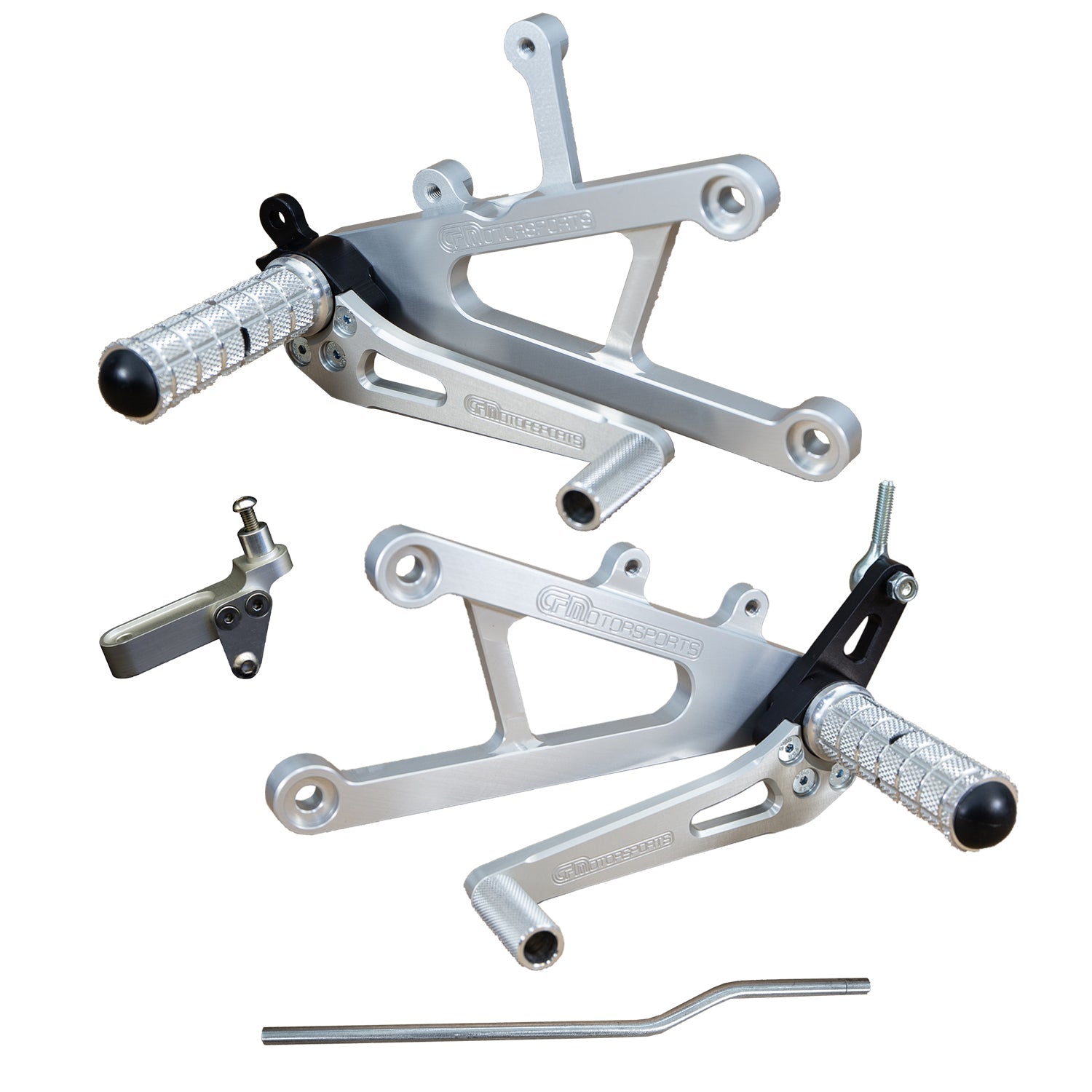 Woodcraft 2004-06 Yamaha YZF-R1 Complete Rearset Kit w/ Pedals - GP Shift