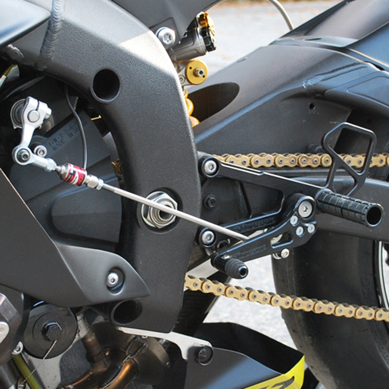 Woodcraft 2006-16 Yamaha R6 Rearset - GP Shift