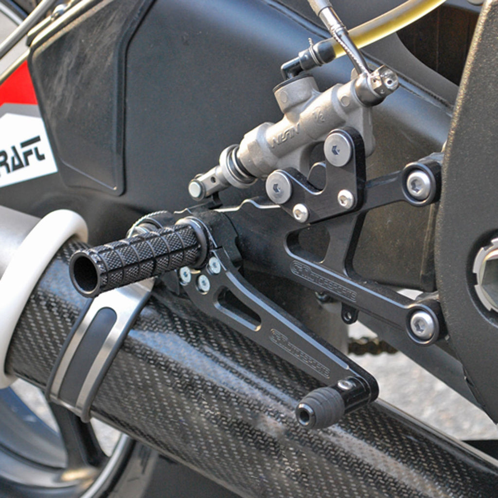 Woodcraft 2006-16 Yamaha R6 Rearset - GP Shift