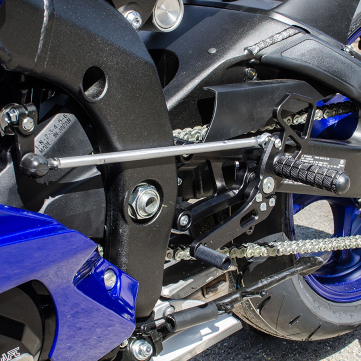 Woodcraft Yamaha R6 Rearset - STD Shift