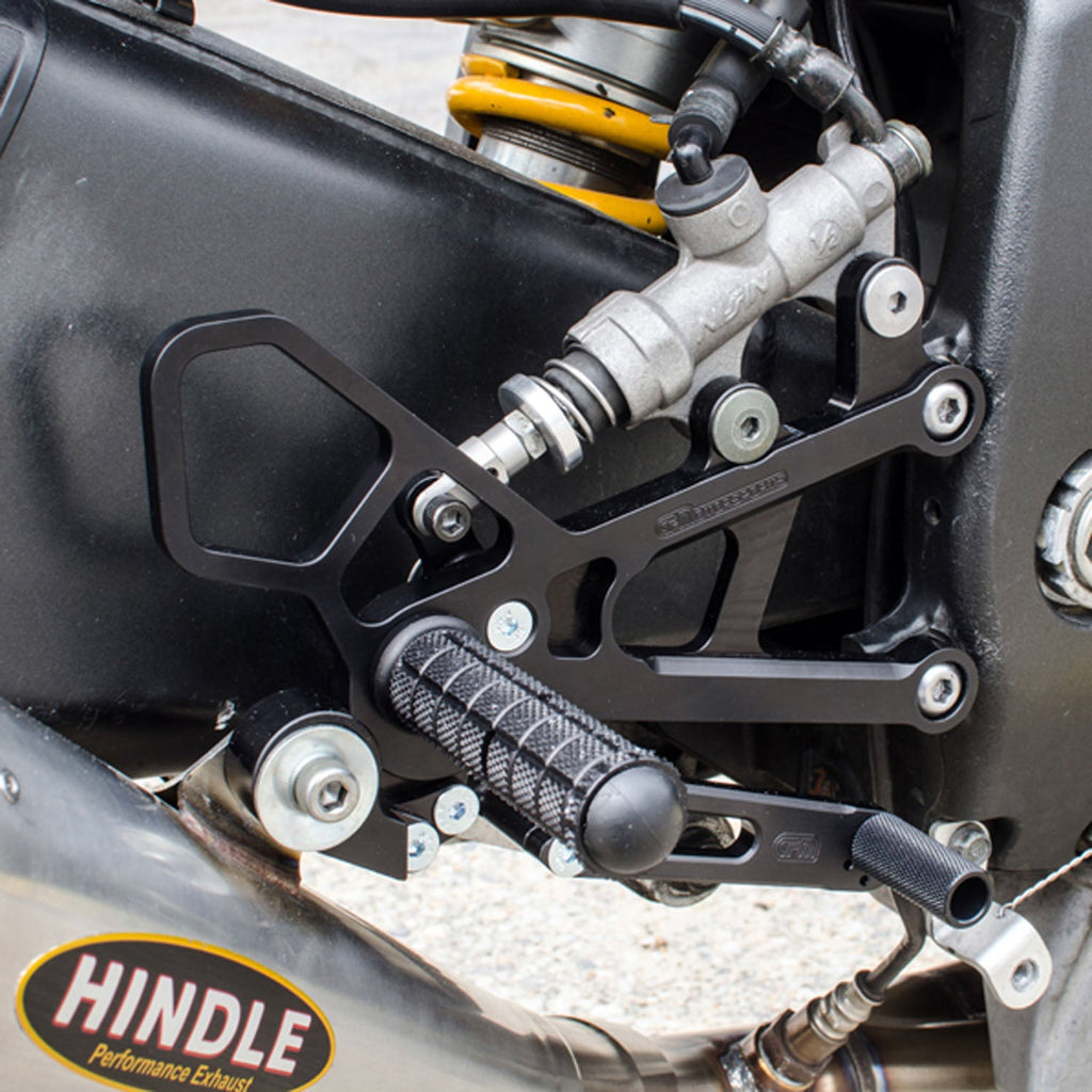 Woodcraft Yamaha R6 Rearset - STD Shift