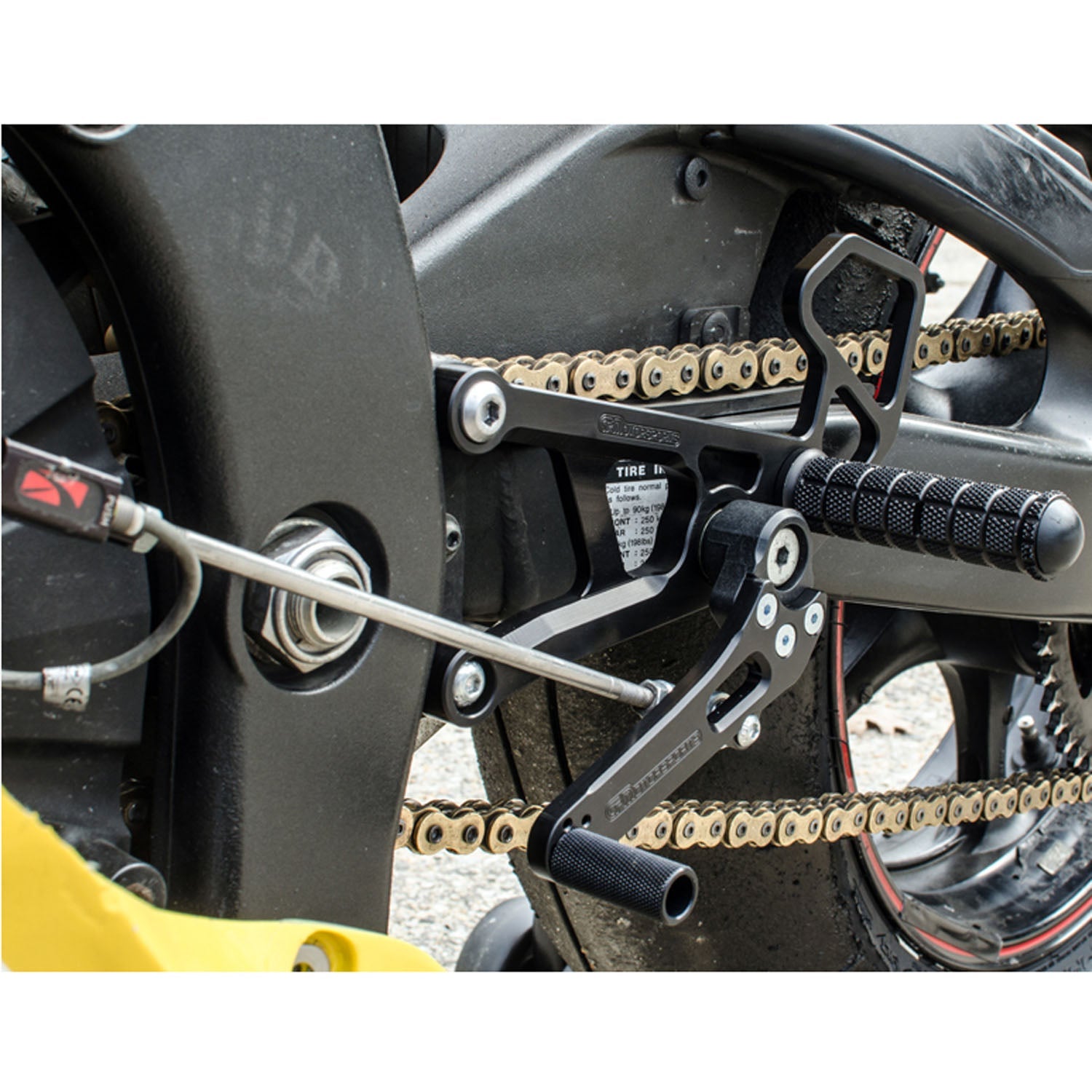 Woodcraft Yamaha R6 Rearset - GP Shift