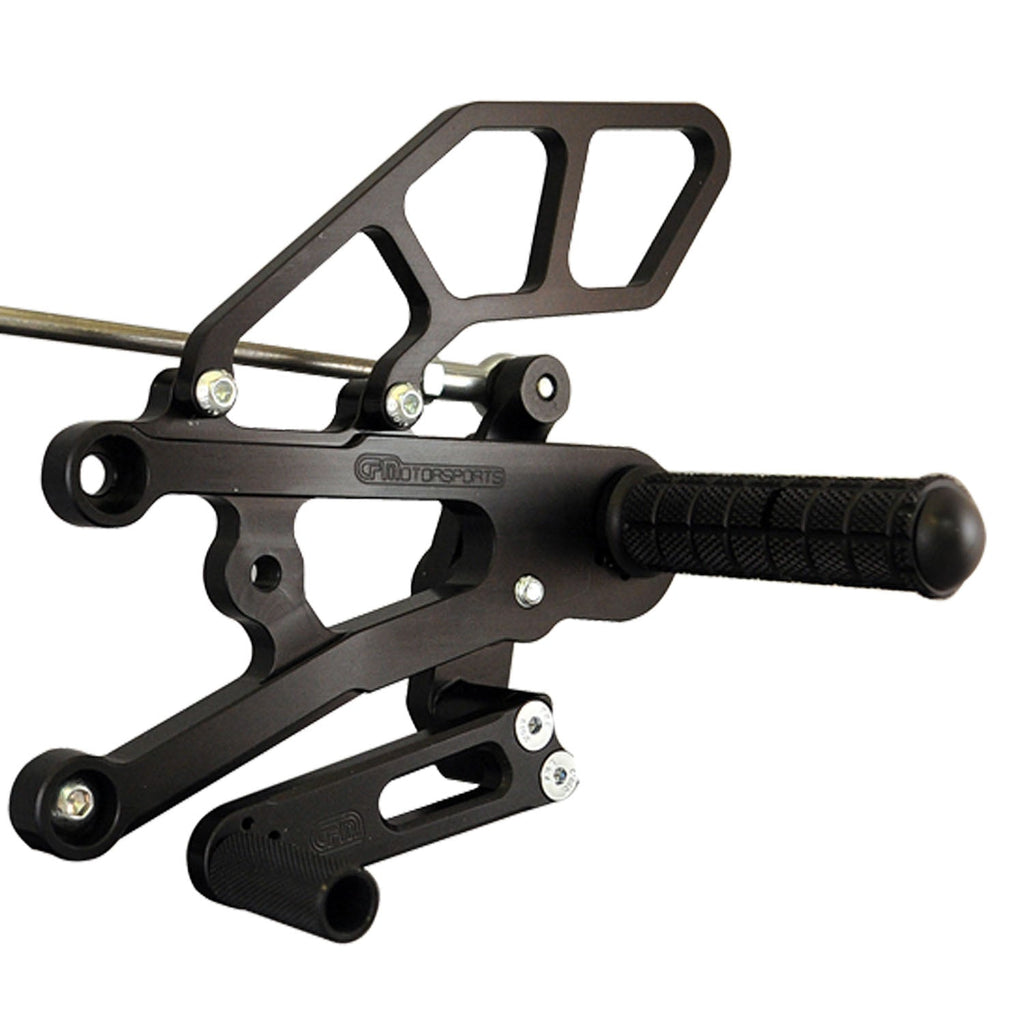 Woodcraft 2006-12 Triumph Daytona 675 Rearset - STD Shift
