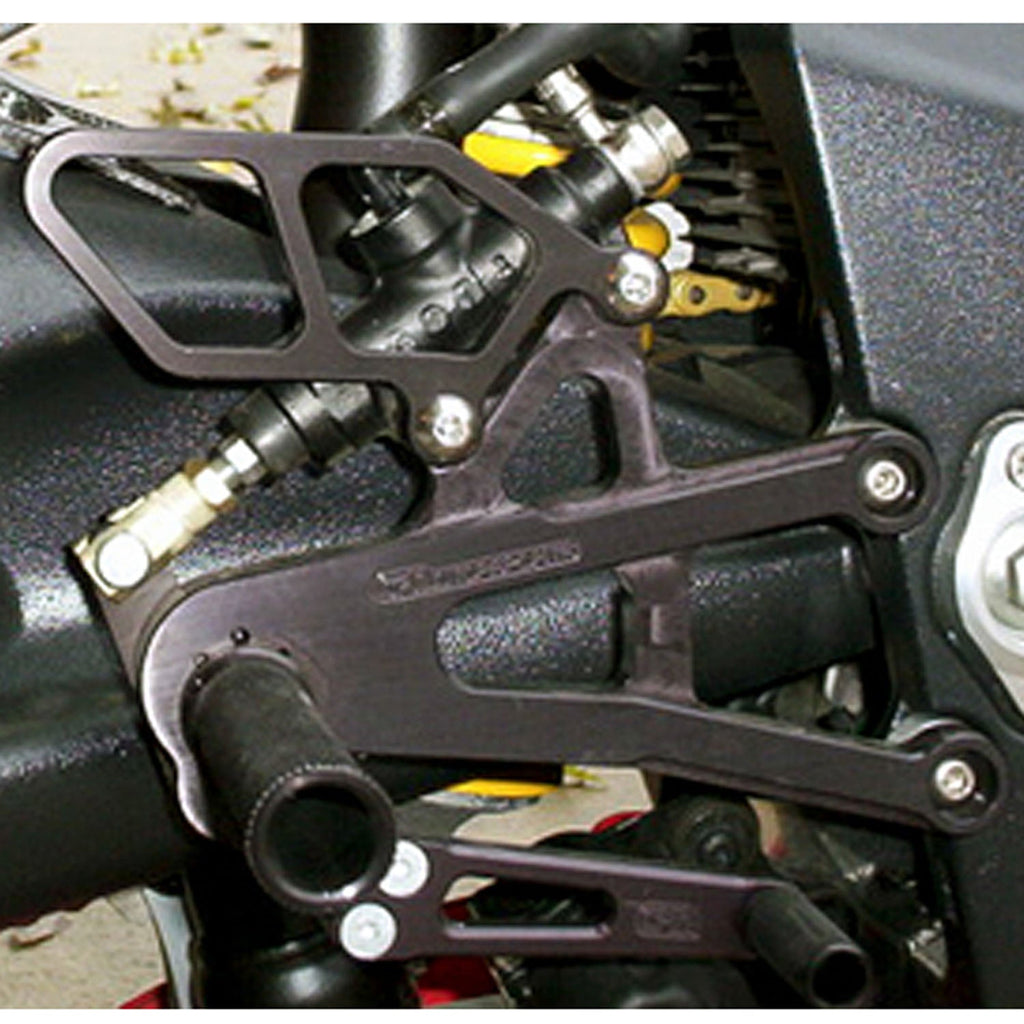 Woodcraft 2006-12 Triumph Daytona 675 Rearset - STD Shift