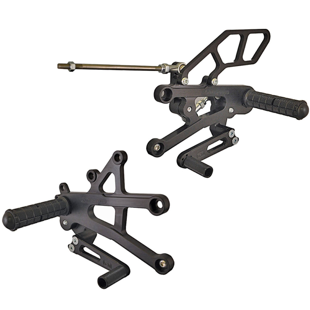 Woodcraft 2006-12 Triumph Daytona 675 Rearset - GP Shift