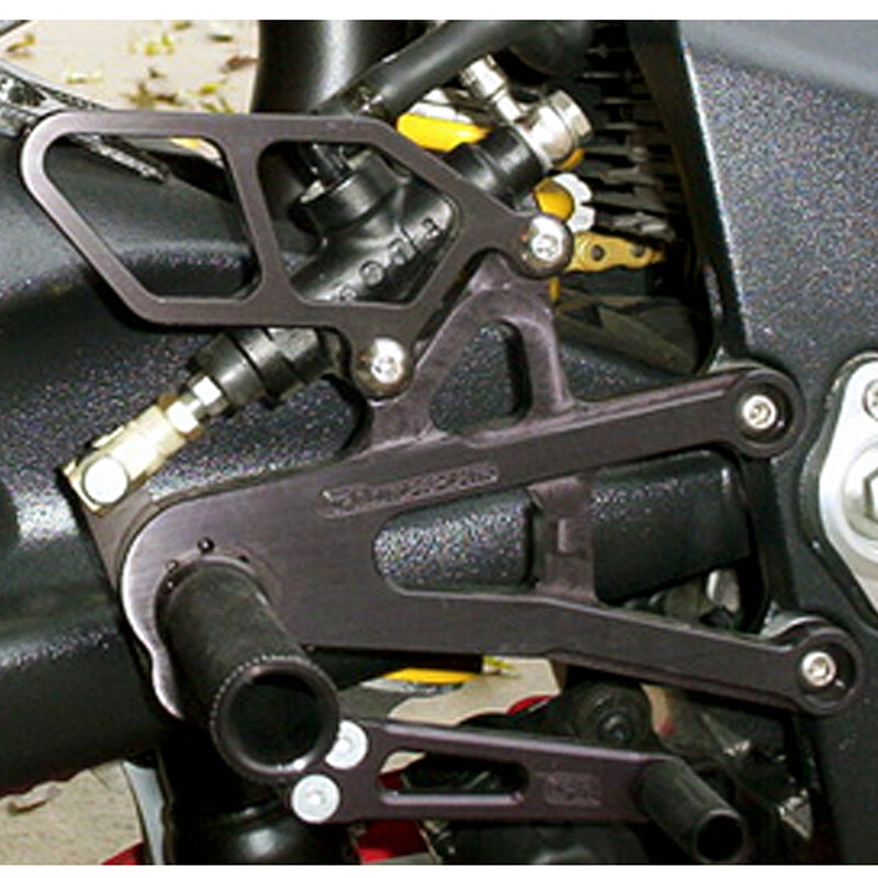 Woodcraft 2006-12 Triumph Daytona 675 Rearset - GP Shift