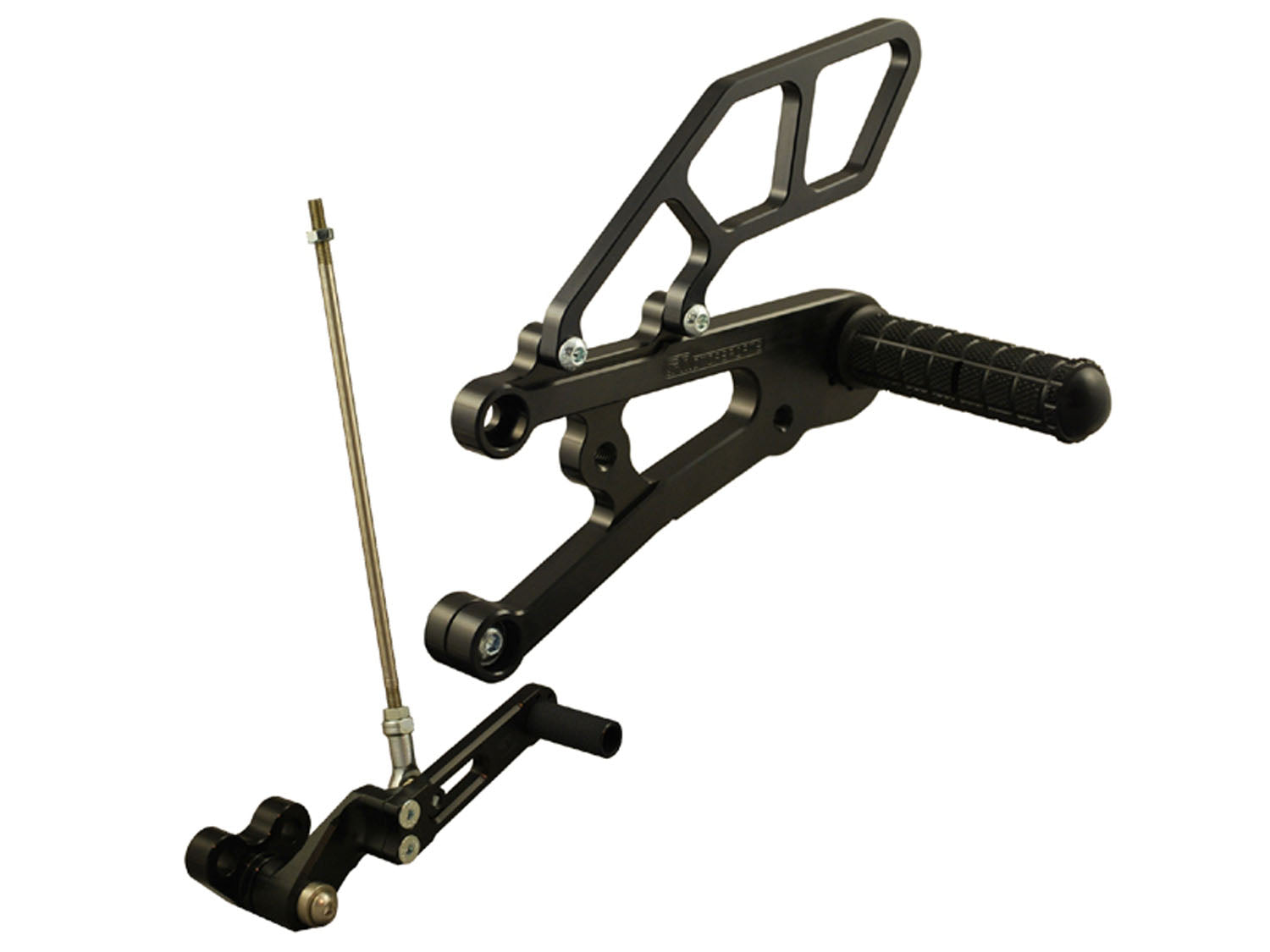 Woodcraft Triumph Daytona 675 Rearset - GP Shift w/o QS - RACE USE ONLY (No Side Stand)