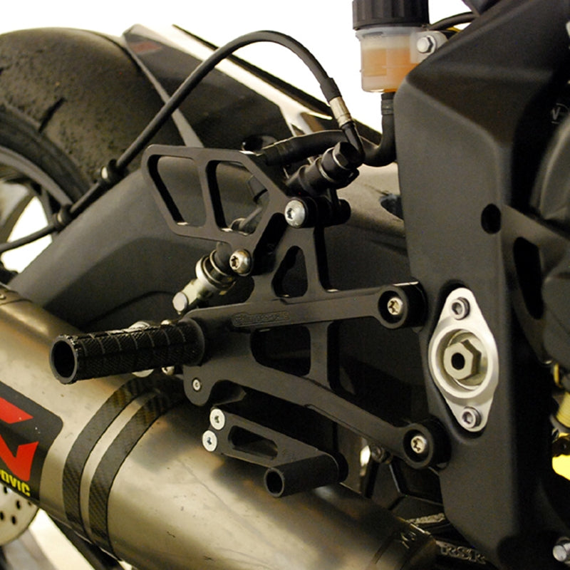 Woodcraft Triumph Daytona 675 Rearset - GP Shift w/o QS
