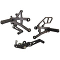 Woodcraft Triumph Daytona 675/Street Triple Rearset - GP Shift w/o QS - RACE ONLY (No Side Stand)