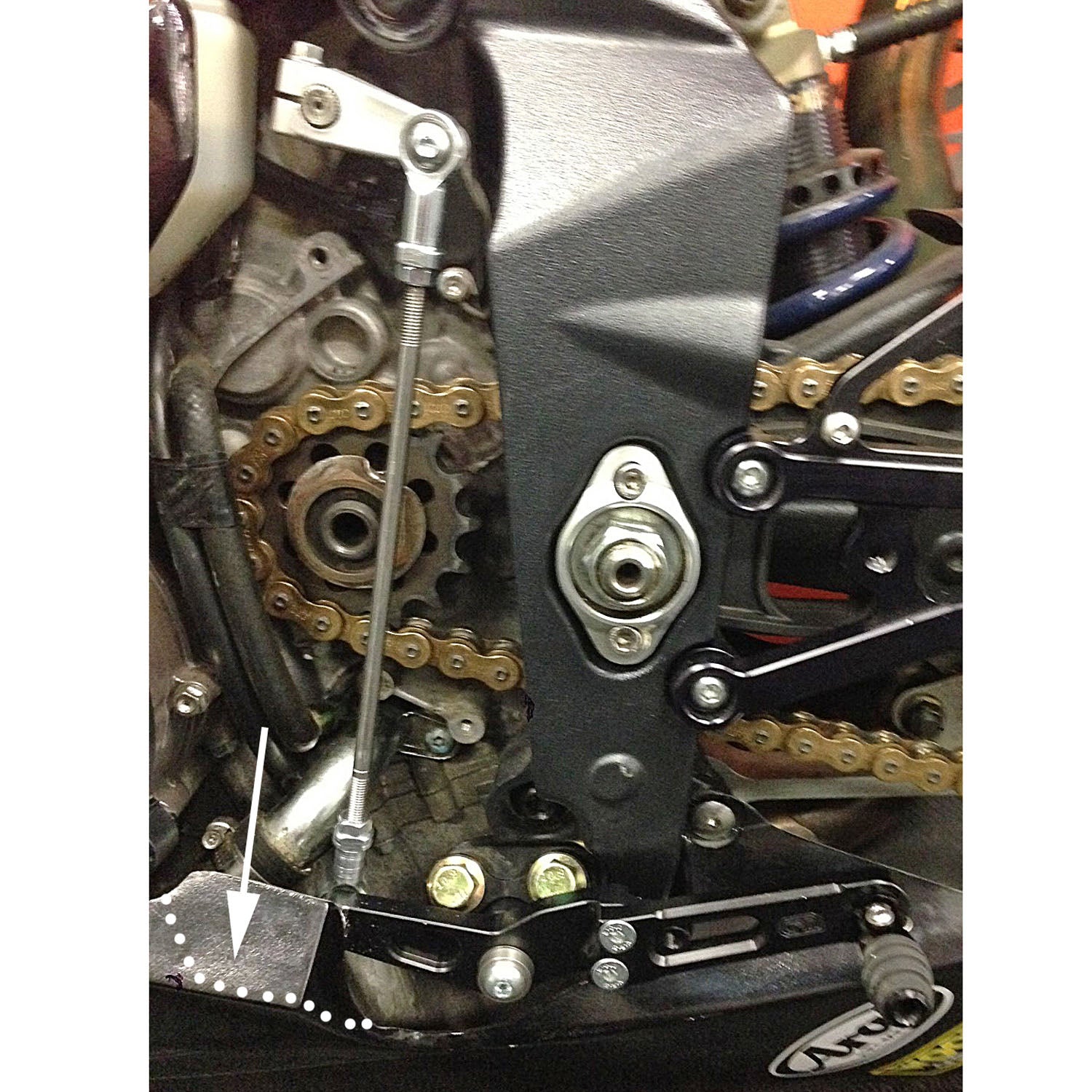 Woodcraft Triumph Daytona 675/R/Street Triple Rearsets - GP Shift w/QS Rod - RACE USE ONLY (No Side Stand)