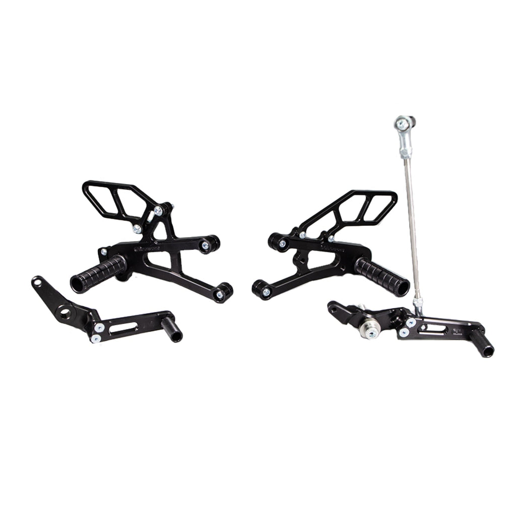 Woodcraft Triumph Street 765 Rearsets - GP Shift w/o QS