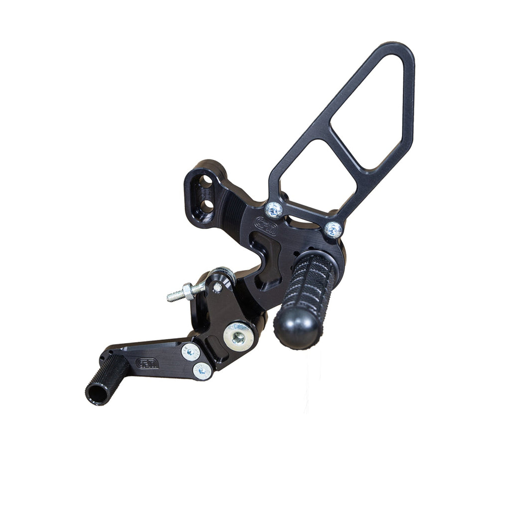 Woodcraft Ducati 1198SP/848 EVO Complete GP Rearset (Factory QS)