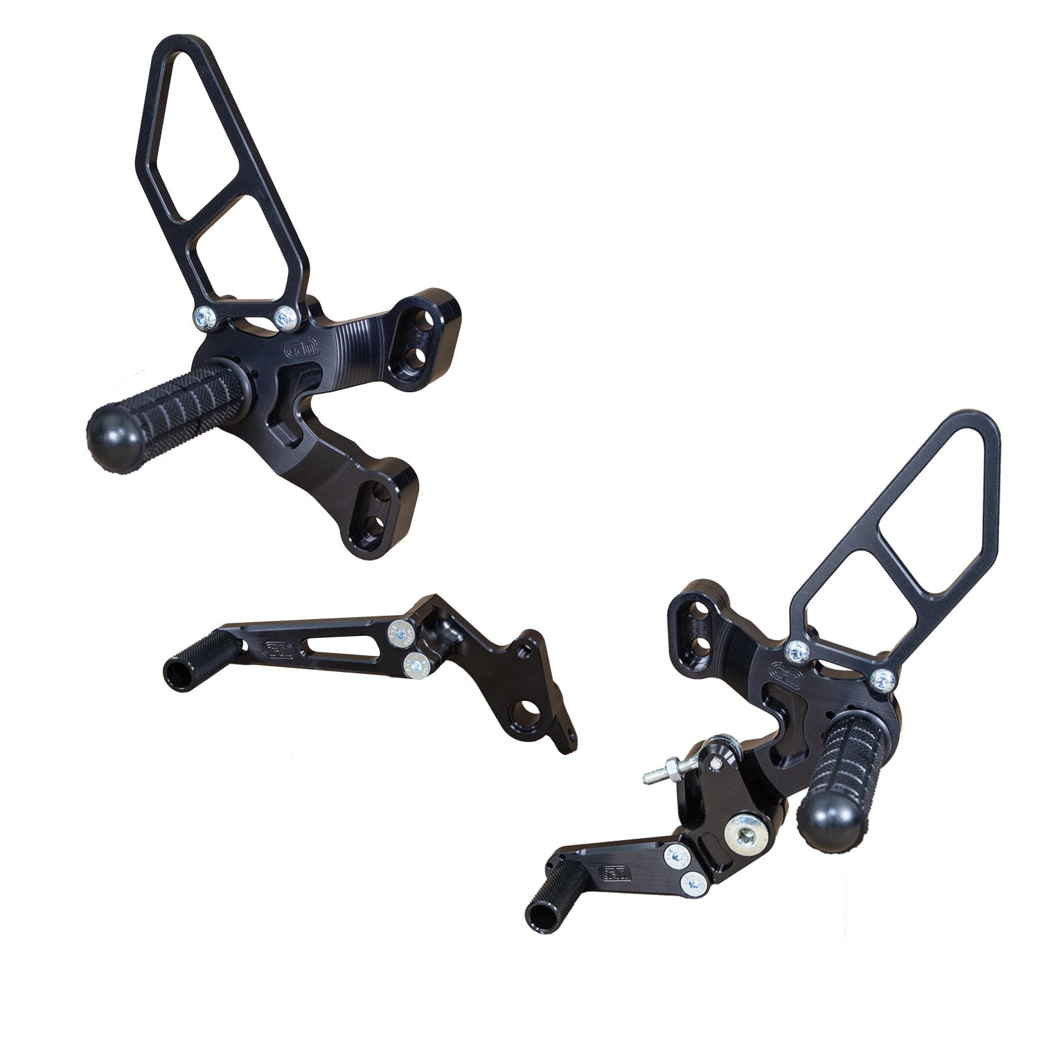 Woodcraft Ducati 1198SP/848 EVO Complete GP Rearset (Factory QS)