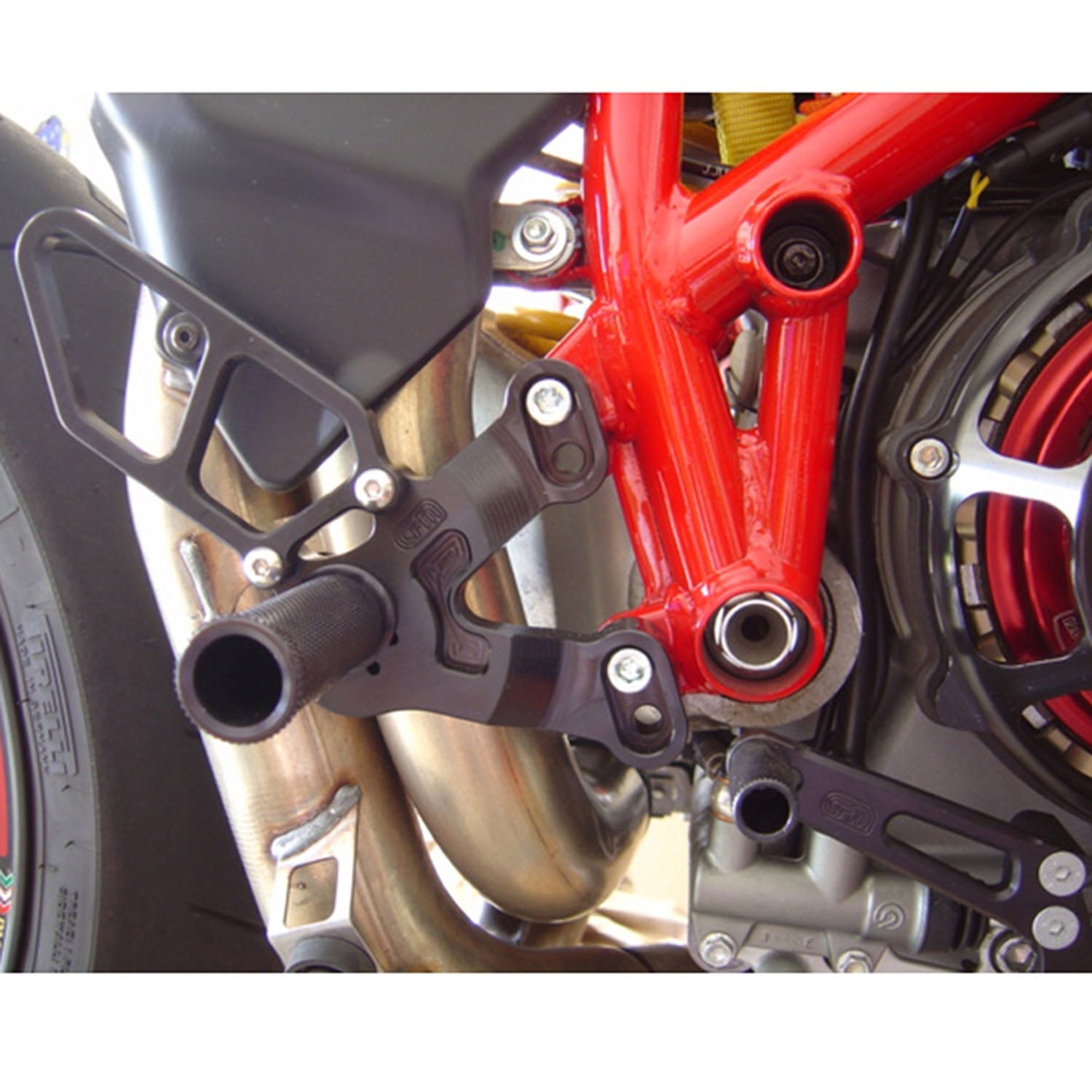 Woodcraft Ducati 1198SP/848 EVO Complete GP Rearset (Factory QS)