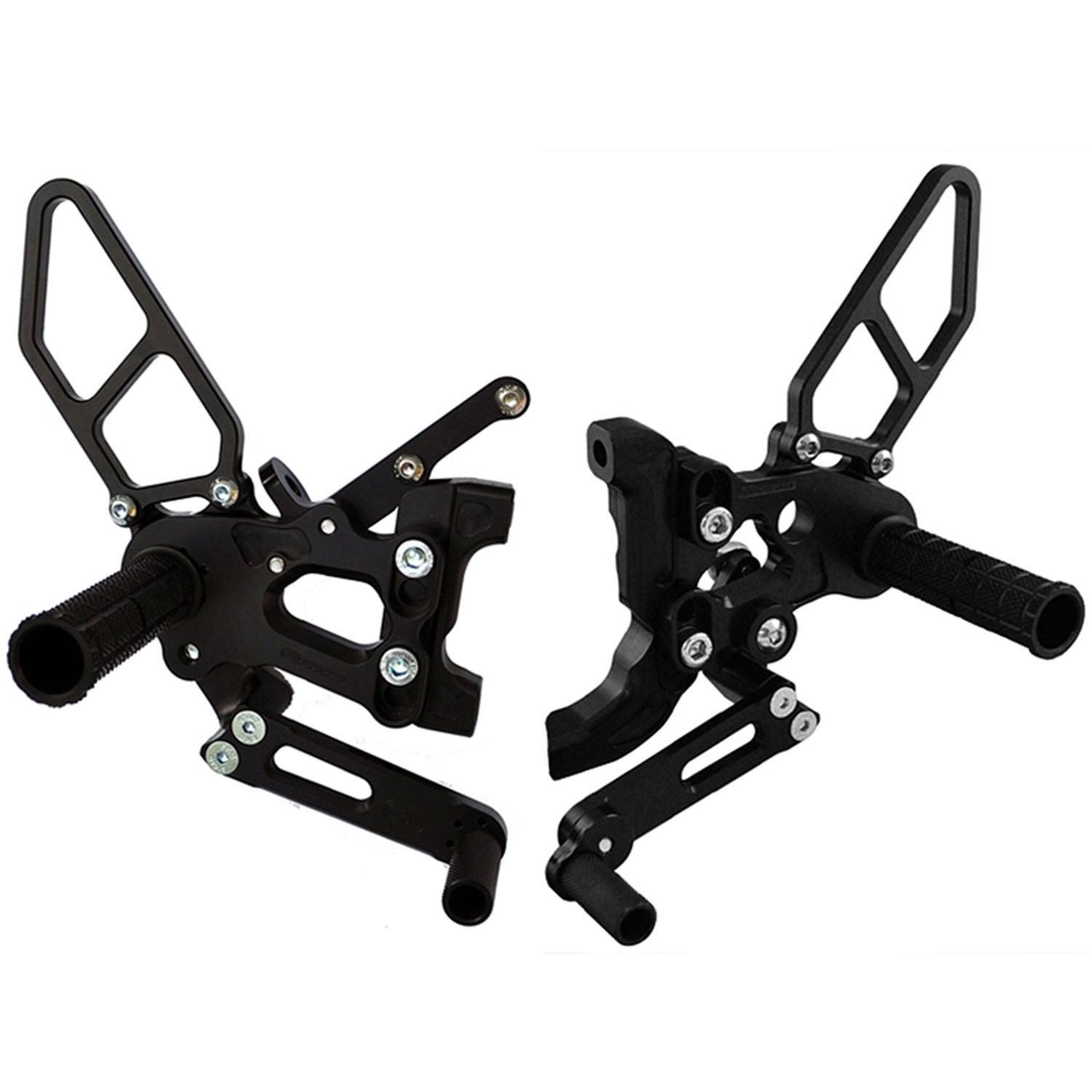 Woodcraft Ducati Panigale V2 thru 2024/899/959/1199/1299 STD Shift Complete Rearset
