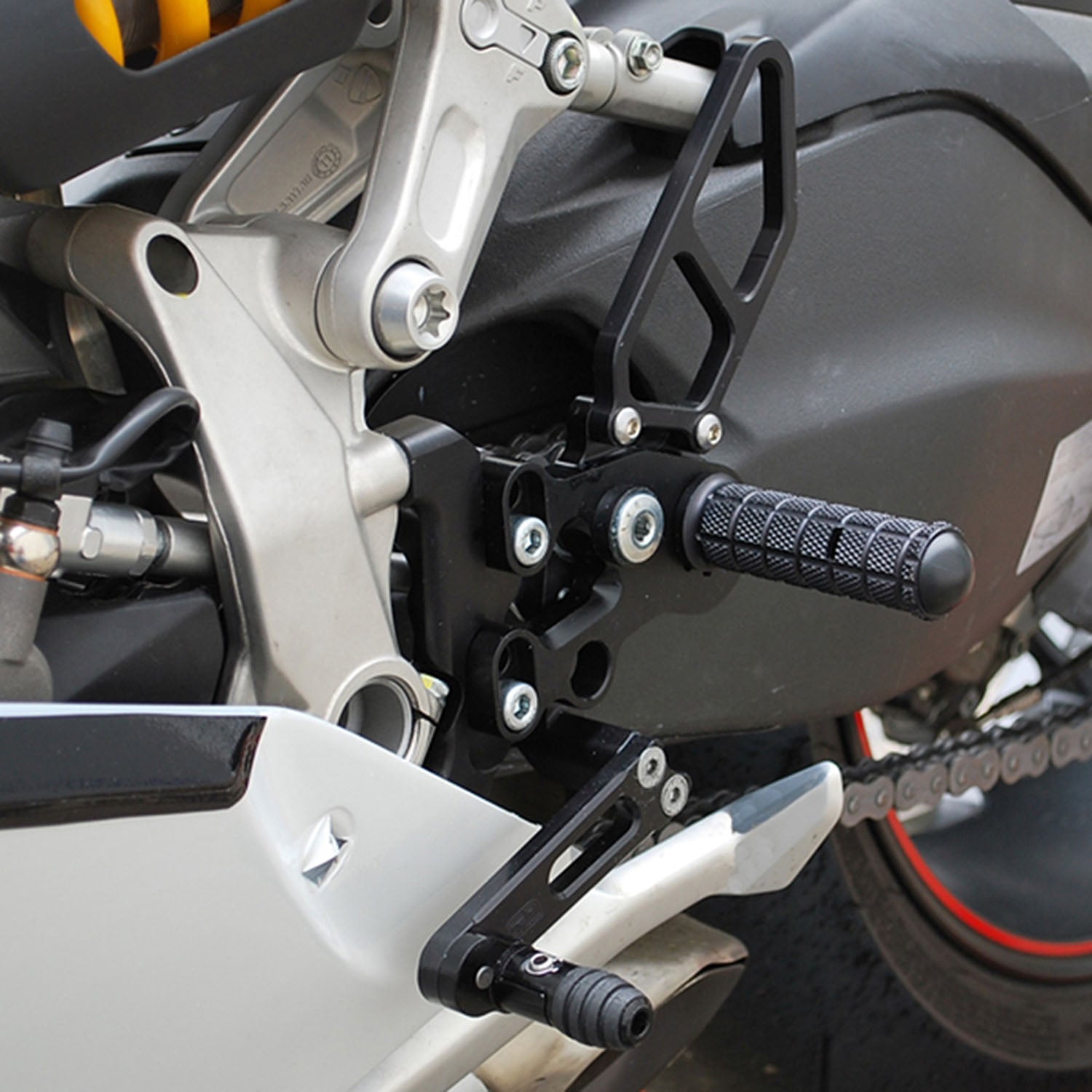 Woodcraft Ducati Panigale V2 thru 2024/899/959/1199/1299 GP Shift Complete Rearset