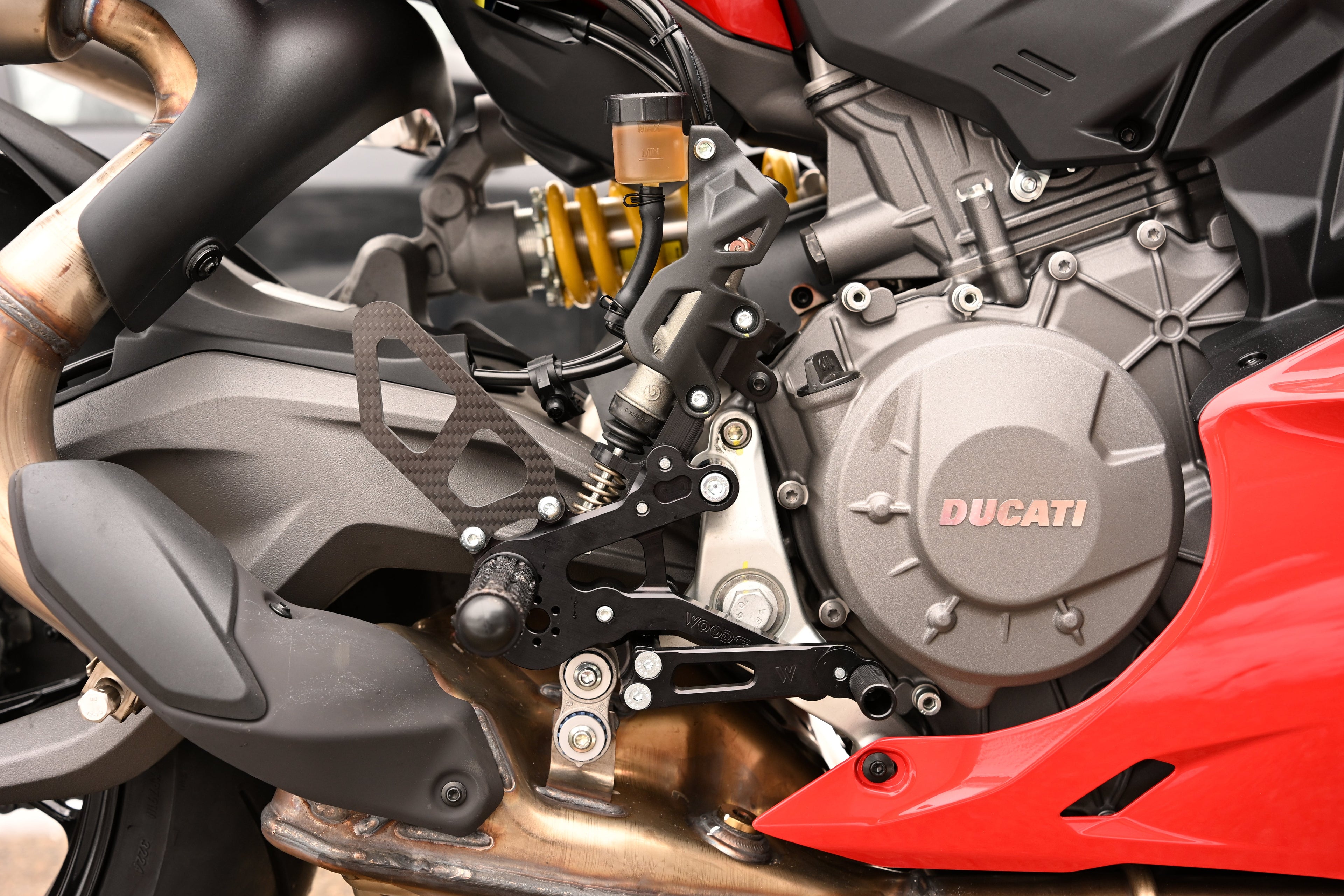 Woodcraft Ducati V2 Complete Rearset