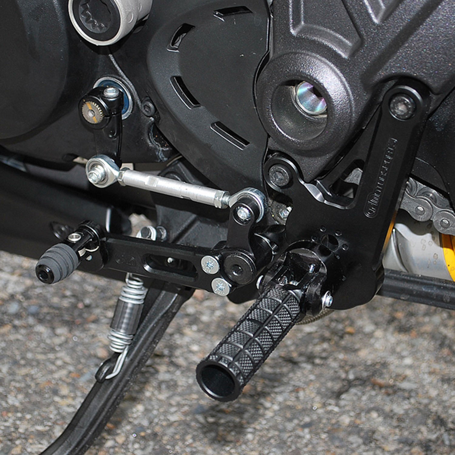 Woodcraft Ducati Diavel GP Shift Adjustable Complete Rearset Kit