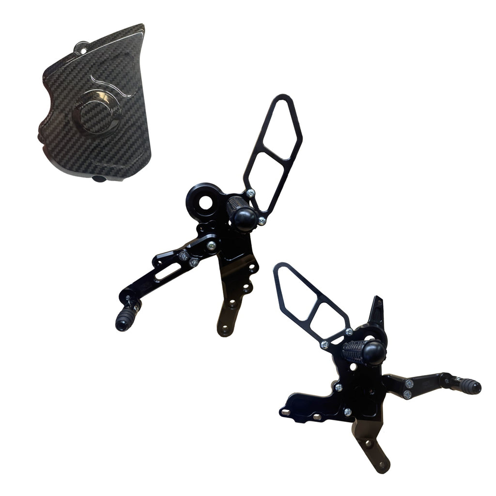 Woodcraft Ducati Hypermotard 698 Mono Rearset Kit - STD Shift